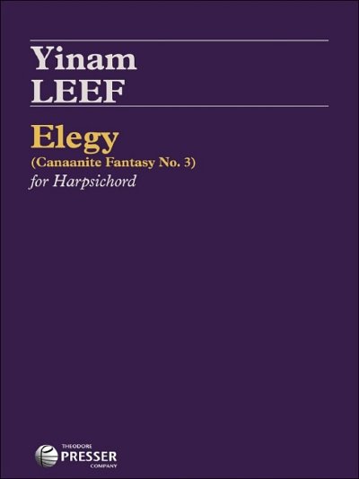 Y. Leef: Elegy, Cemb (Sppa)