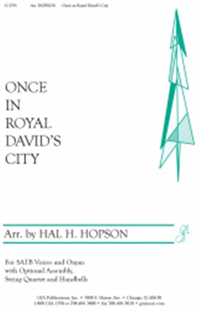 Once in Royal David's City - Instrument edition
