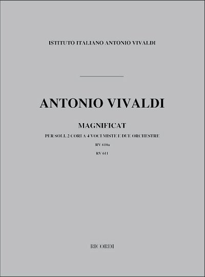 A. Vivaldi: Magnificat Rv 610a-611 (Part.)