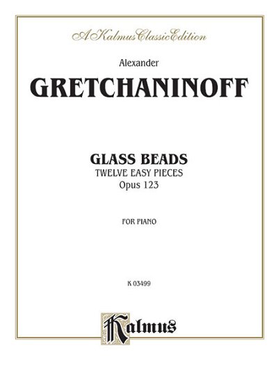 Glass Beads, Op. 123, Klav