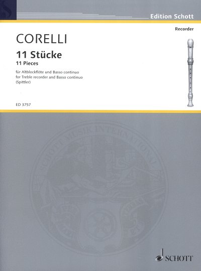 A. Corelli: 11 Stücke, ABlfBc