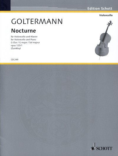 G. Goltermann: Nocturne G-Dur op. 125/1 , VcKlav
