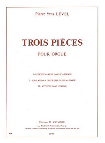 Pièces (3), Org