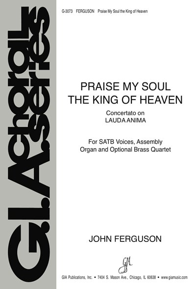 J. Goss: Praise, My Soul, the King of Heaven, Ch (Stsatz)