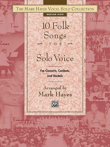 10 Folk Songs For Solo Voice - Medium High