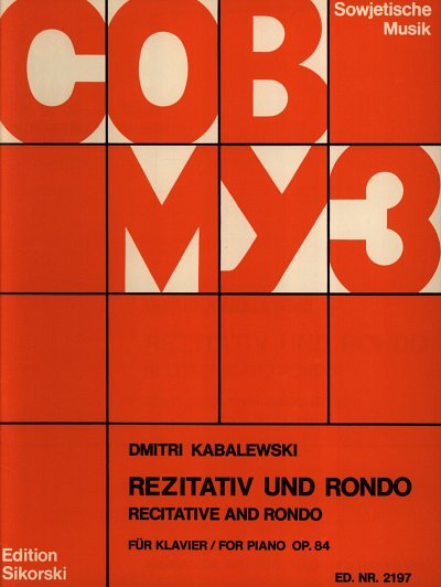 D. Kabalewski: Rezitativ + Rondo Op 84