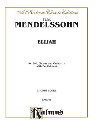 F. Mendelssohn Barth: Elijah (Bu)