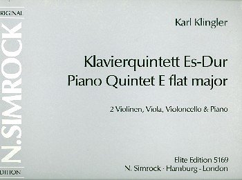 K. Karl: Klavierquintett Es-Dur , 2VlVaVcKlav (Pa+St)