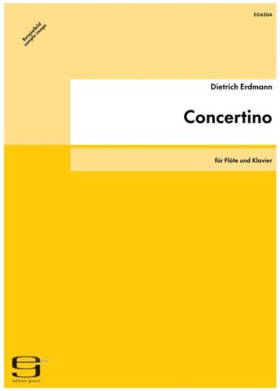 D. Erdmann: Concertino (1958/2002)