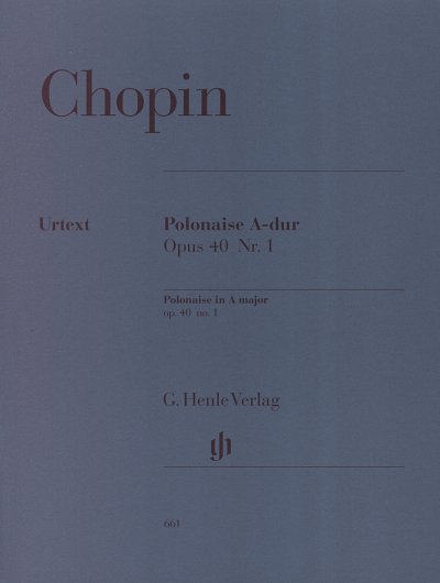 AQ: F. Chopin: Polonaise A-Dur op. 40/1, Klav (B-Ware)