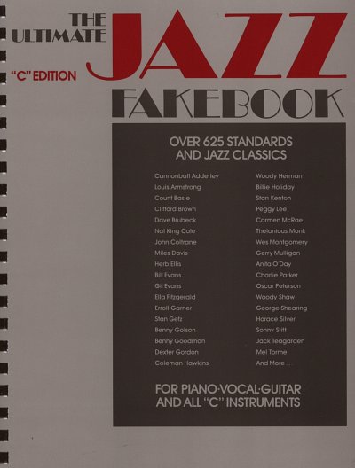 The Ultimate Jazz Fake Book - C Edition, MelCRhy (RBC)