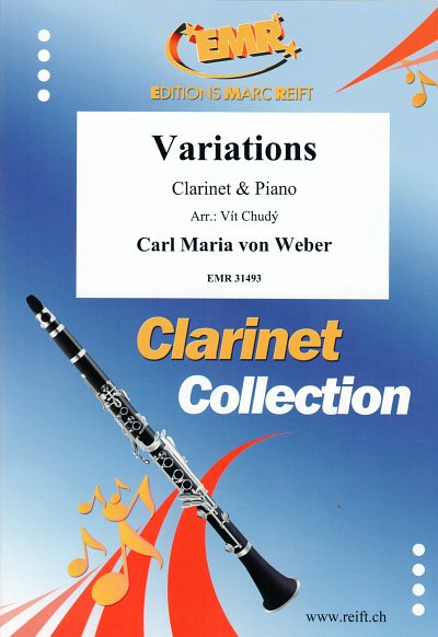 C.M. von Weber: Variations, KlarKlv