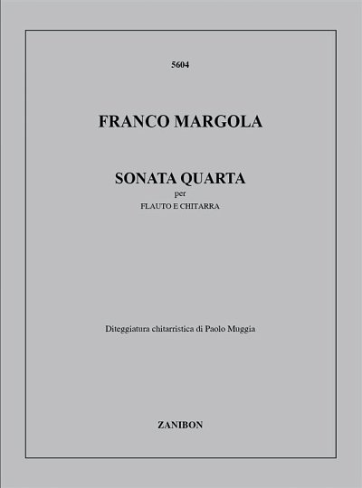 F. Margola: Sonata quarta, FlGit