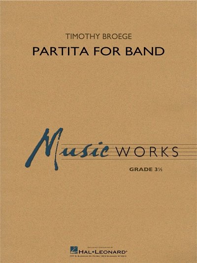 T. Broege: Partita for Band, Blaso (Part.)