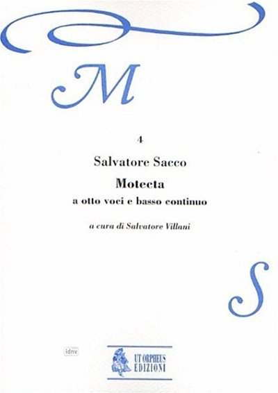 S. Sacco: Motecta (Roma 1607)