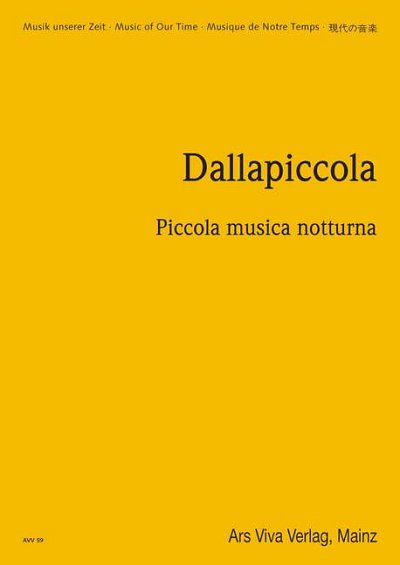 DL: L. Dallapiccola: Piccola musica notturna, Orch (Stp)