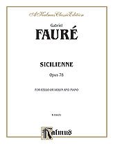 DL: Fauré: Sicilienne, Op. 78