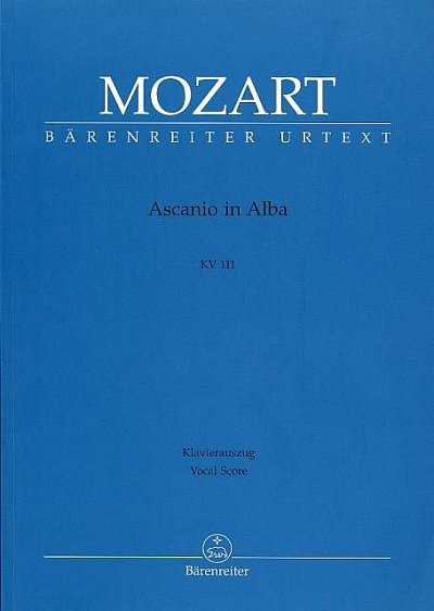 W.A. Mozart: Ascanio in Alba KV 111, GsGchOrch (KA)