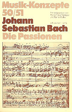 H.K. Metzger: Musik-Konzepte 50/51 - Johann Sebastian B (Bu)