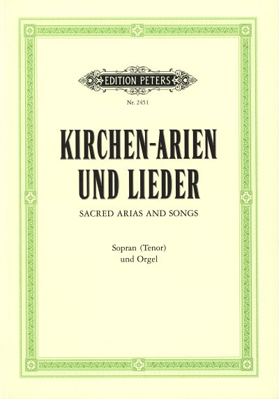 B. Kothe: Kirchenarien und Lieder, GesHOrg