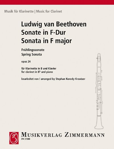 DL: L. v. Beethoven: Sonate in F-Dur (Frühlingssonate), Klar