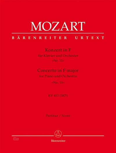 W.A. Mozart: Konzert Nr. 11 F-Dur KV 413 (3, KlavOrch (Part)