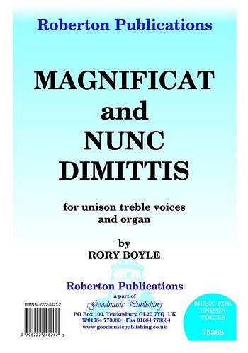 R. Boyle: Magnificat and Nunc Dimittis