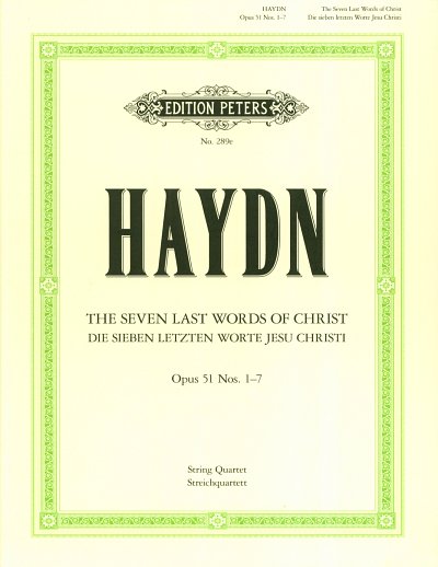 J. Haydn: Die sieben letzten Worte Jesu Chri, 4Str (OStsatz)