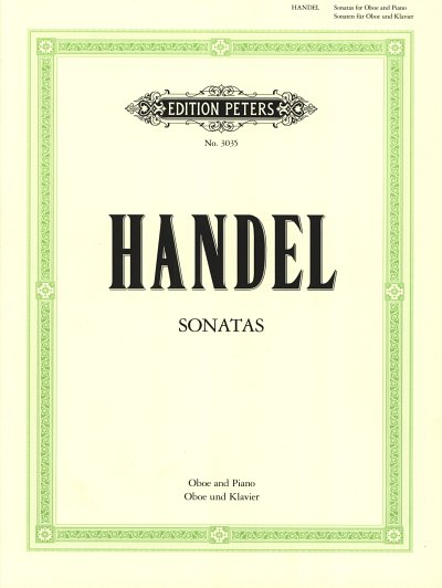G.F. Händel: 2 Sonaten für Oboe und Klavi, ObKlav (KlavpaSt)