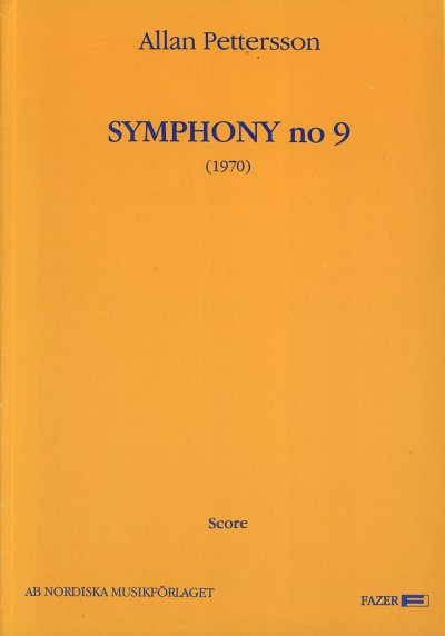A. Pettersson: Sinfonie Nr. 9, Sinfo (Stp)
