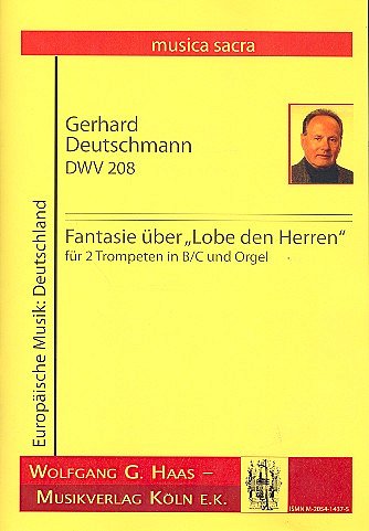 G. Deutschmann: Fantasie Ueber Lobe Den Herren Dwv 208