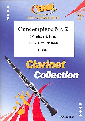 F. Mendelssohn Barth: Concertpiece Nr. 2 D Minor , 2KlarKlav