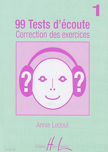 A. Ledout: 99 Tests d'écoute 1, Ges/Mel (Lösung)