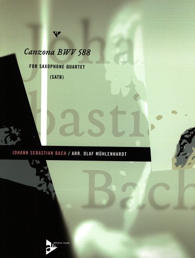 J.S. Bach: Canzona  BWV 588, 4Sax (Pa+St)
