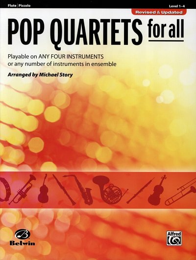 Pop Quartets for All, 4Fl/Pcc (Sppa)