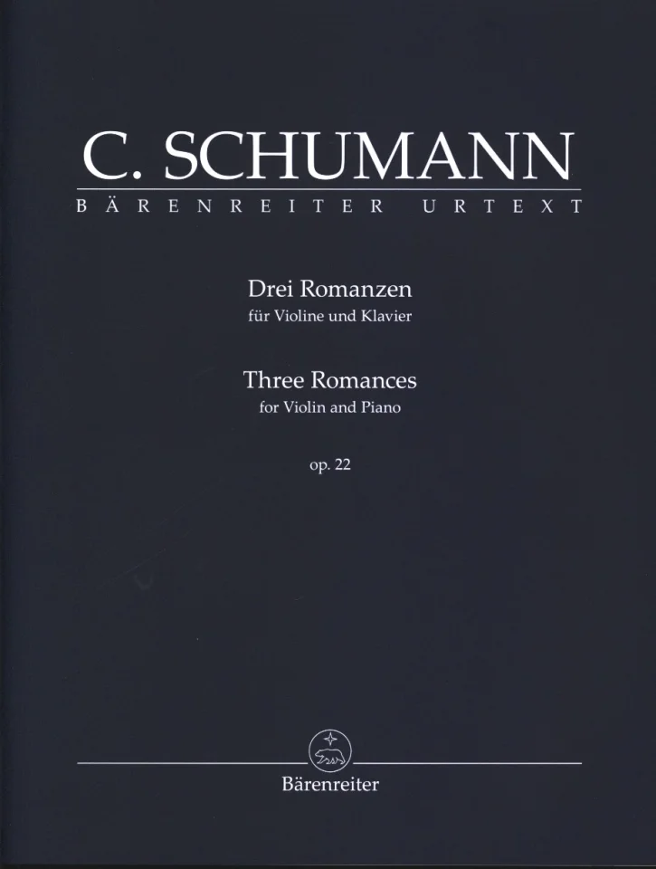 C. Schumann: Drei Romanzen op. 22, VlKlav (KlavpaSt) (0)