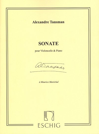 A. Tansman: Sonate Violoncelle-Piano
