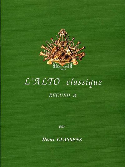 H. Classens: L'Alto classique Vol.B, VaKlv (Bu)