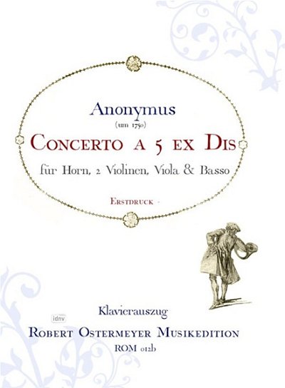 Anonymus: Concerto A 5 - Hrn 2 Vl Va Bc