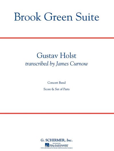 G. Holst: Brook Green Suite, Blaso (Pa+St)