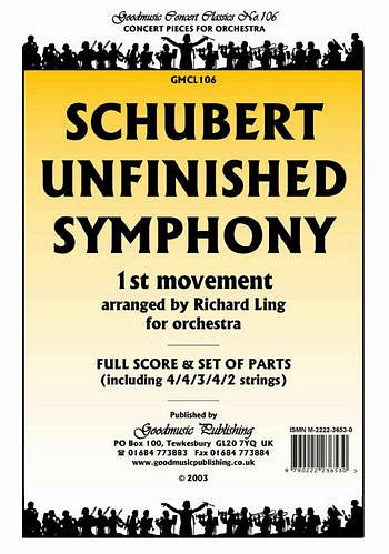 F. Schubert: Symphony 8 1st Movt, Sinfo (Pa+St)
