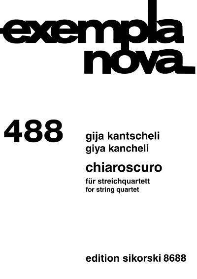 G. Kantscheli: Chiaroscuro für Streichquartett