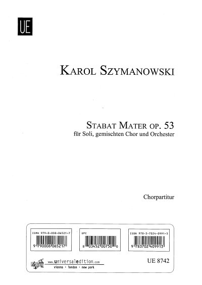 K. Szymanowski: Stabat Mater op. 53  (Chpa)