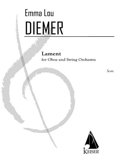Lament for Oboe and String Orchestra - Full Score (Part.)