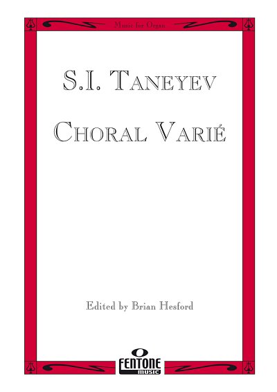 S.I. Tanejew: Choral Varié, Org