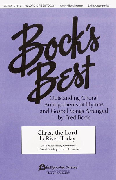 F. Bock: Christ The Lord Is Risen Today, GchKlav (Chpa)