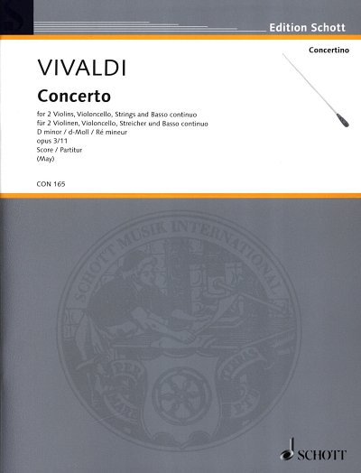 A. Vivaldi: L'Estro Armonico op. 3/11 RV 565 / PV 25 (Part.)