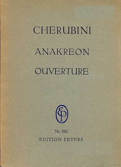 L. Cherubini: Anakreon Ouvertuere