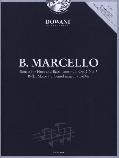 B. Marcello: Sonata in B-Dur, Op. 2 No. 7, Fl (+CD)