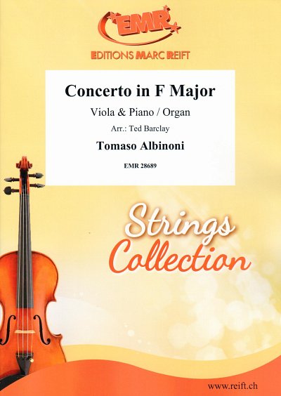 T. Albinoni: Concerto In F Major, VaKlv/Org